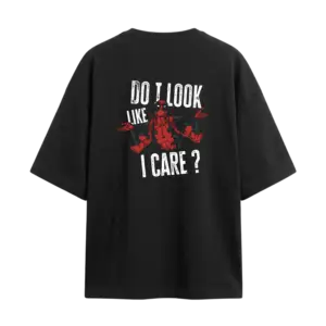 Zero Cares Deadpool Oversized TShirt