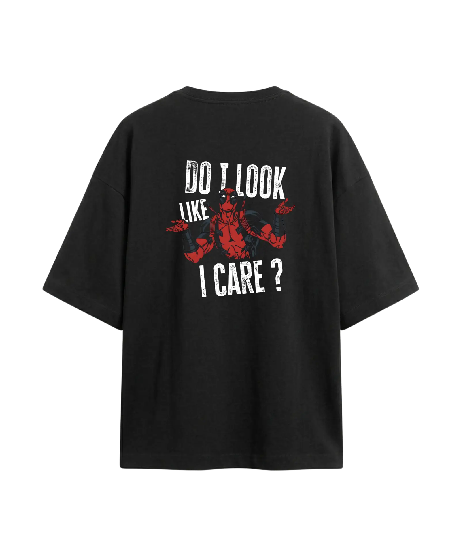 Zero Cares Deadpool Oversized TShirt